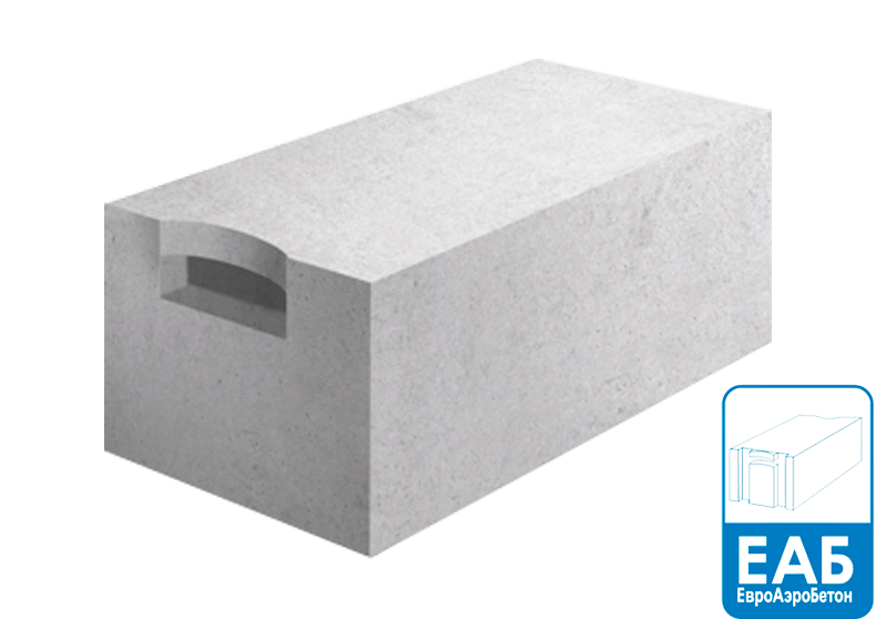 Газобетонные блоки ЕАБ (ЕвроАэроБетон) D600